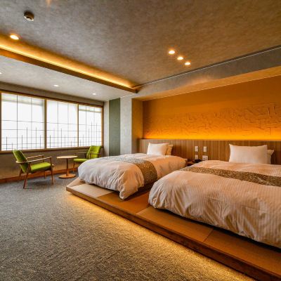 和洋式ガーデンビュールーム(浴室)(本館) 北陸あわら温泉 美松 クーポン