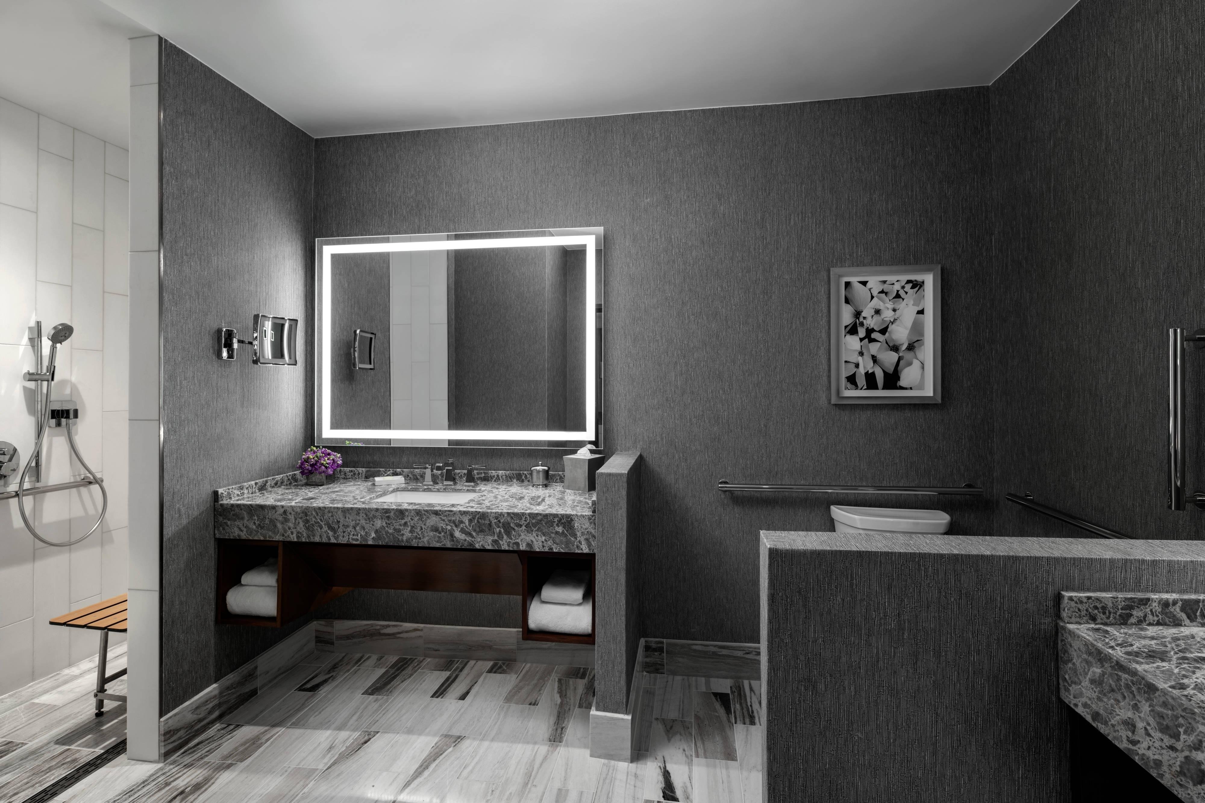 配有梳化床的一卧室行政特大床套房