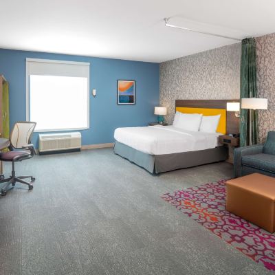 Studio With 1 King Bed, Roll In Shower-Mobility And Hearing Accessible Non-Smoking Home2 Suites by Hilton North Little Rock Promo Code
