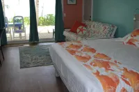 Beachfront large one bedroom studio, adjoining studio can be added to make 2/2. Hotels in 