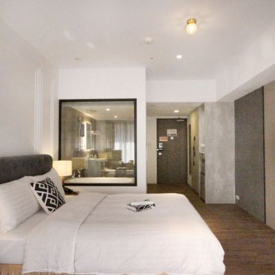 市景豪華雙人房 台北日光拾玖旅店優惠