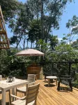 Silvery Bungalows en El Bosque Hotéis em 