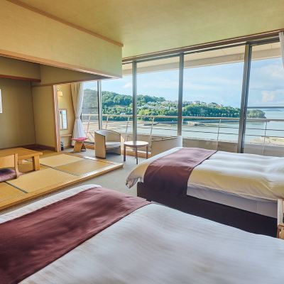 和洋式オーシャンビュールーム(浴室)(本館) ホテルアレグリアガーデンズ天草 クーポン