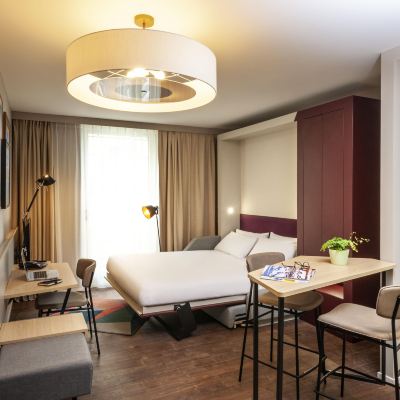 一室房 蘇黎世市中心阿德吉奧公寓飯店優惠