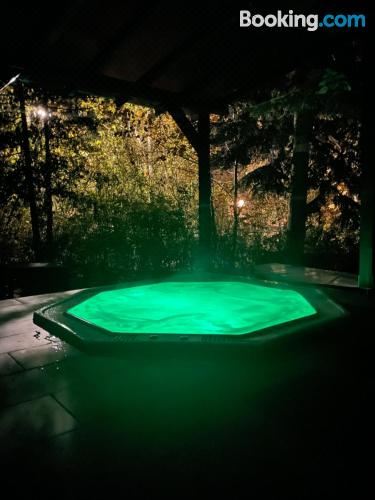 享有花园景致的公寓