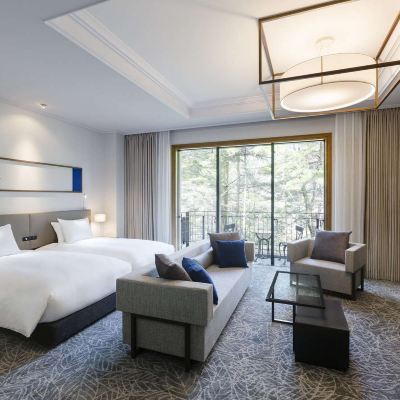 バルコニー付　デラックスツインルーム 旧軽井沢KIKYOキュリオ・コレクションbyヒルトン クーポン