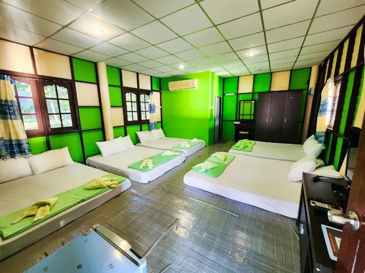 ห้องสำหรับครอบครัวพร้อมวิวทะเล