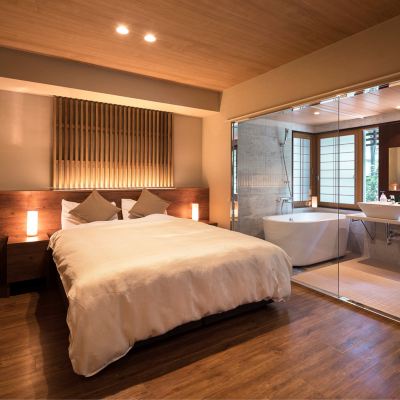 ゲストルーム(1ベッドルーム)(クイーン) 宮島別荘 クーポン