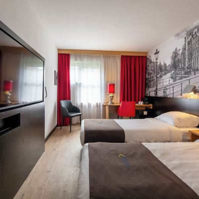 舒適雙床房， 2 張單人床 萊頓福爾斯霍滕巴斯蒂歐酒店優惠