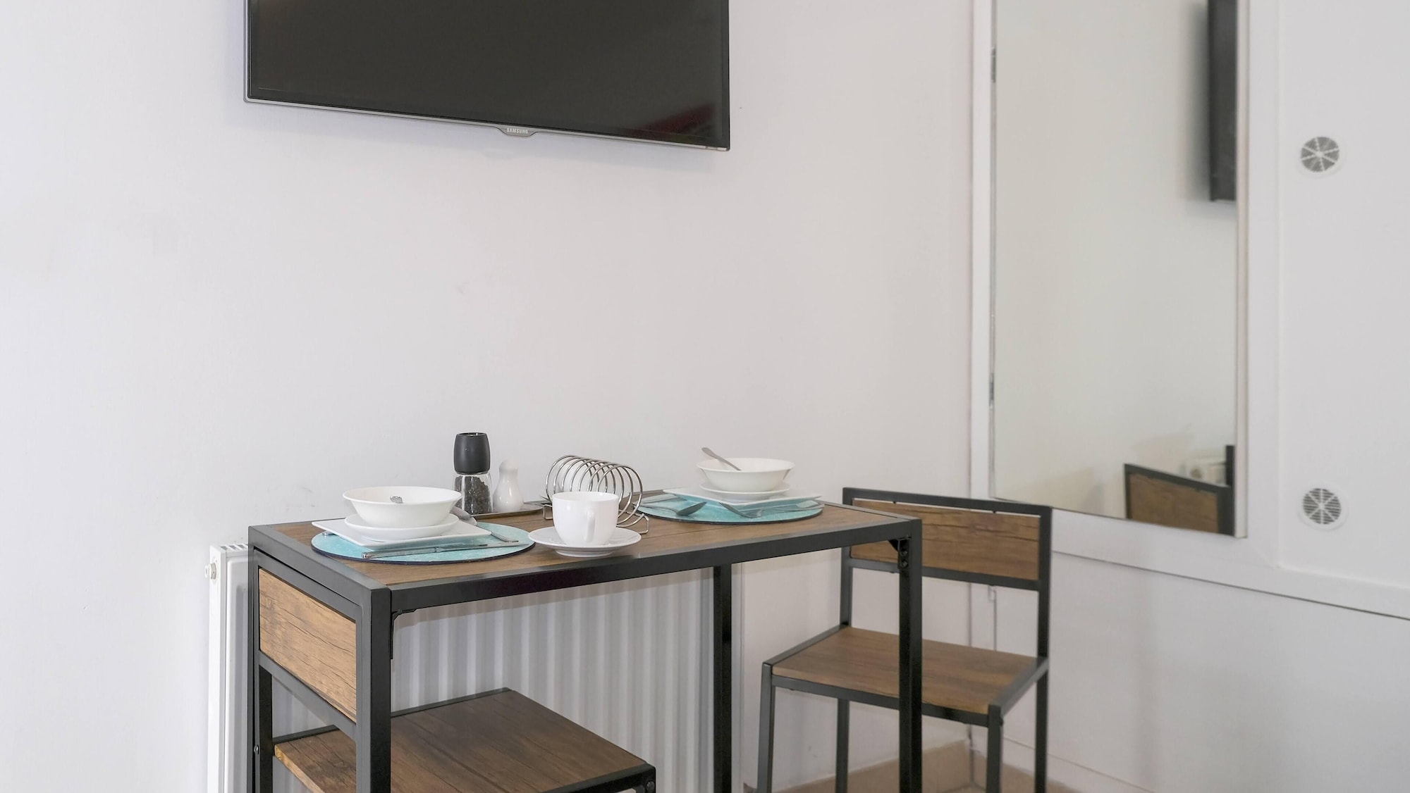 无海景的双人间