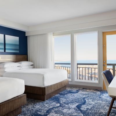 Double Queen Bayview, Suite, 2 Queen, Sofa Bed, Partial Bay View, Balcony Delta Hotels by Marriott Virginia Beach Bayfront Suites Promo Code