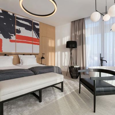 Deluxe Penthouse Two Bedroom Suite with Terrace and Sea View Amfora Hvar Grand Beach Resort Promo Code