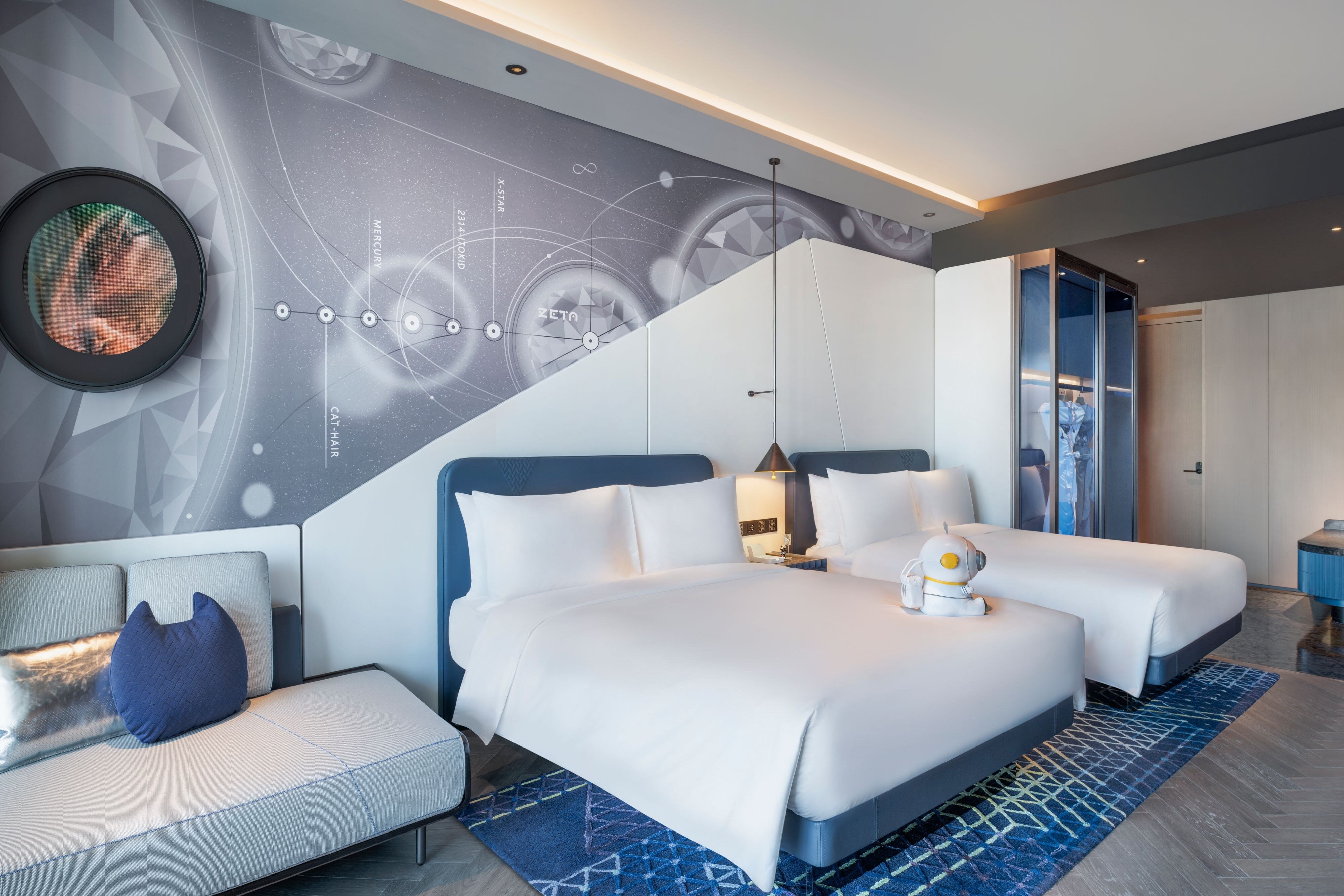 摩登家庭 | 壮美双床房