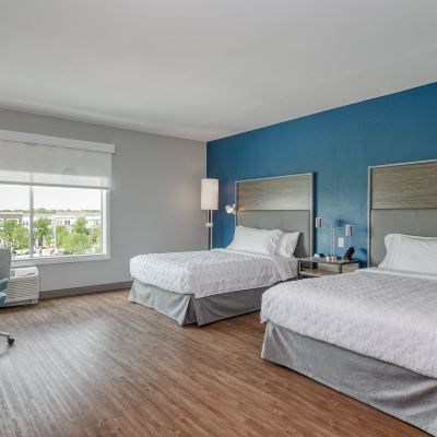 Guest Room With 2 Queen Beds And Tub-Mobility/Hearing Accessible Lawrence Hotel Group, LLC Promo Code