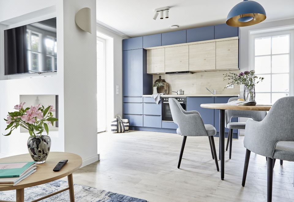 花园套房带蒸汽浴和露台