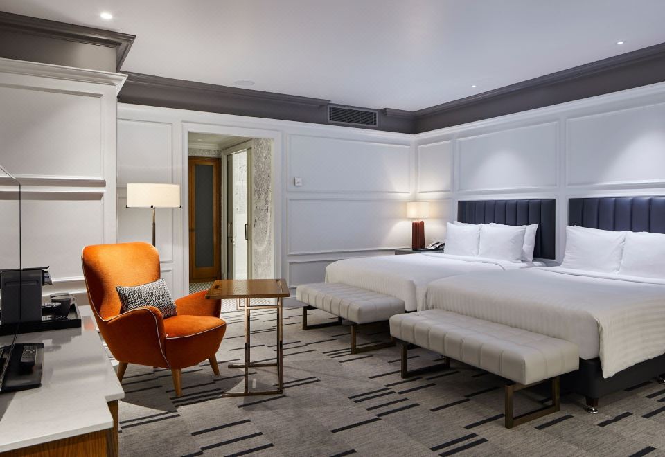 London Marriott Hotel County HallExecutive, Guest Room, 2 Double, Sofa Bed