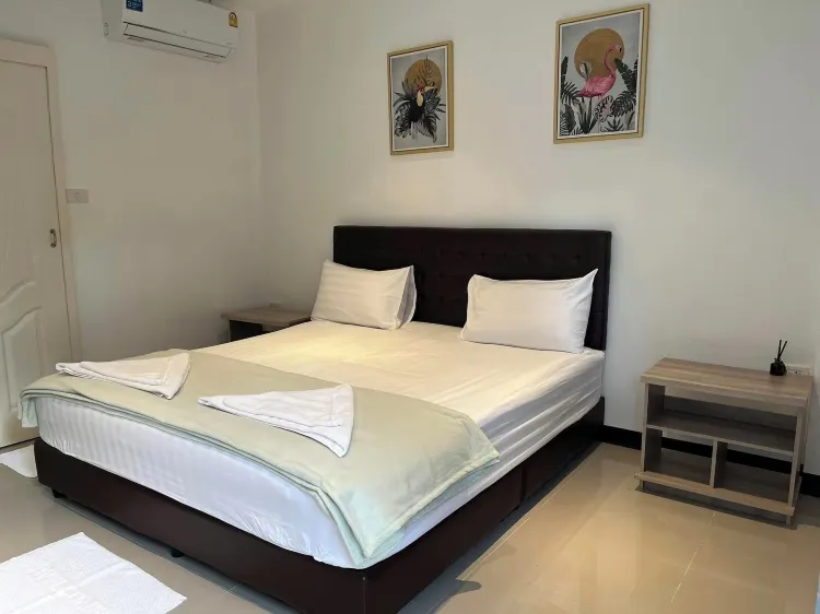 ห้องดับเบิลซูเปอร์เรียร์พร้อมวิวรีสอร์ท