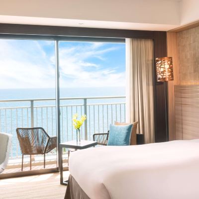 海景特大床房（帶陽台） 沖繩北谷希爾頓逸林度假村優惠