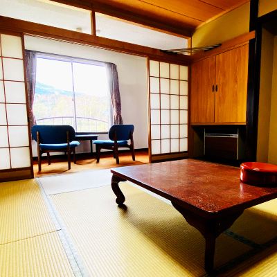 Japanese-Style Room 10 Tatami Mats[Yokoteyama View][Japanese Room][Non-Smoking][Mountain View]