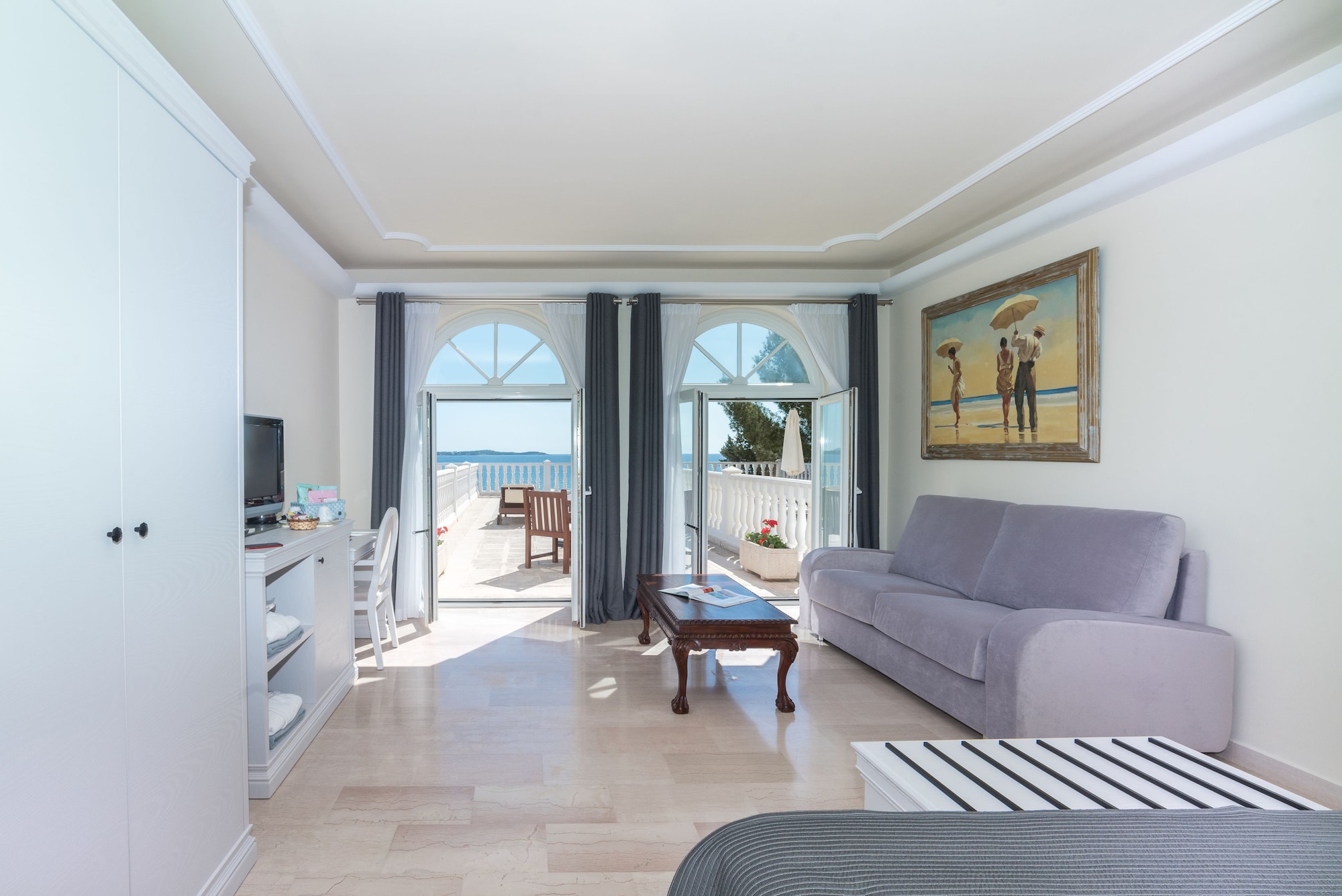 高级双人房 带海景