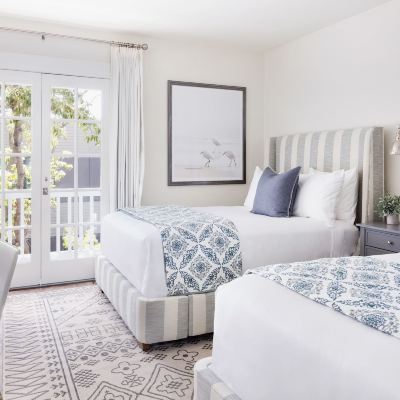 Deluxe Double Room, 2 Double Beds, Fireplace (Upstairs) Hideaway Santa Barbara, A Kirkwood Collection Property Promo Code