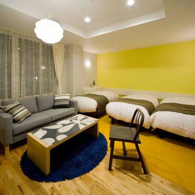 スーペリアルーム(ご利用人数3名)(ツインベッド×3) ホリデイハウス　グリーンガーデン クーポン