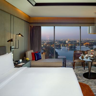 Deluxe King Room With Lake View Conrad Bengaluru Promo Code