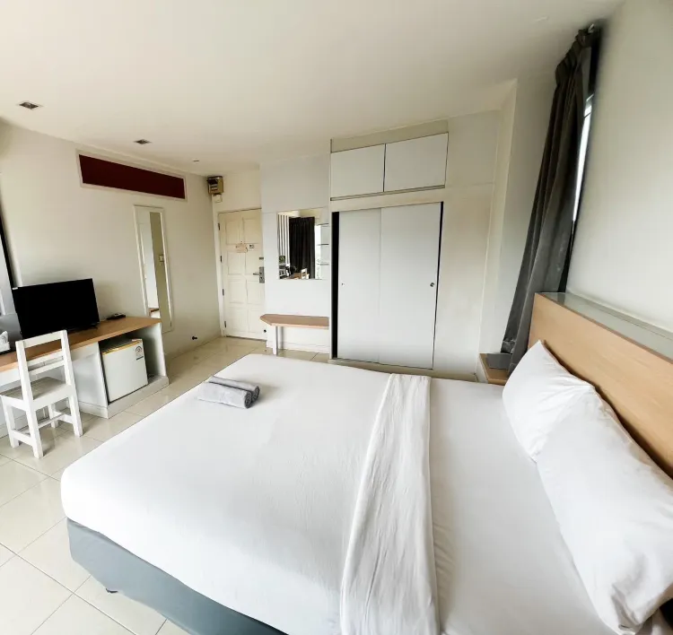 ห้องสุพีเรียร์พร้อมลานระเบียง(เตียงใหญ่)