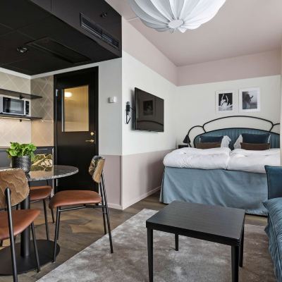 1 King Bed, Non-Smoking, Kitchenette, Dining Table, Sofa, Wi-Fi, Kettle Hotel Gio, BW Signature Collection Promo Code