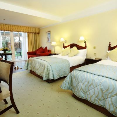 Room with One Double Bed and One Single Bed The Ardilaun Hotel Promo Code