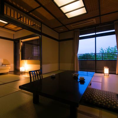 Japanese-Style Room with Semi Open-Air Bath