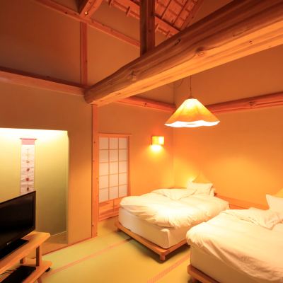 Hazy Moon [Japanese-Western Room] [Non-Smoking] [Mountain View] [River View] 温泉山荘　だいこんの花 クーポン