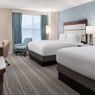 兩張大床房 諾福克機場希爾頓逸林酒店優惠