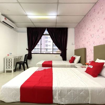 Bilik Kembar dengan Bilik Mandi Berkongsi Kupon OYO 90326 Wg Guest House