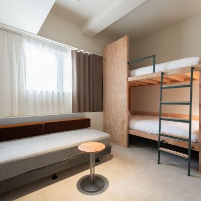 ゲストルーム（二段ベッド） KIRO 広島 by THE SHARE HOTELS クーポン