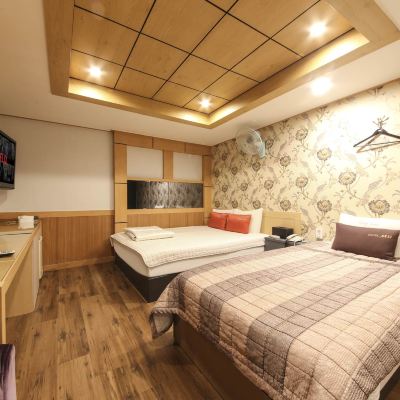 무 프리미엄 트윈룸 Busan Gamjeon MU Hotel 쿠폰