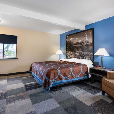 King Studio Suite - Non-Smoking Super 8 by Wyndham Spokane Valley Promo Code