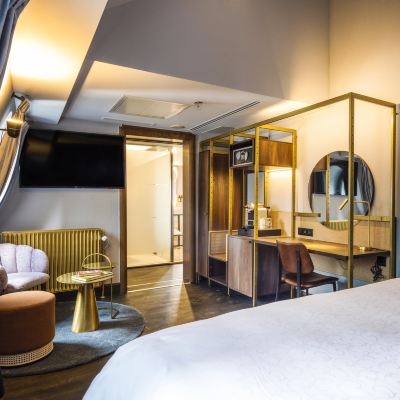 1 King Suite 1 Bedroom with Living Area Hotel Indigo Brussels - City Promo Code