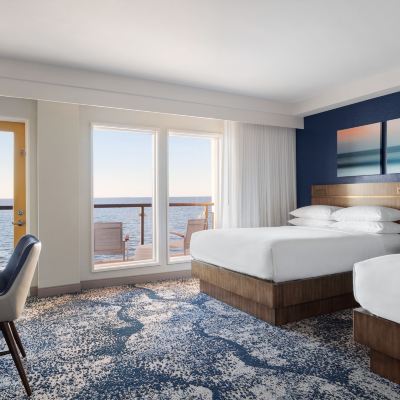 Double Queen Waterfront, Suite, 2 Queen, Sofa Bed, Beachfront, Balcony Delta Hotels by Marriott Virginia Beach Bayfront Suites Promo Code