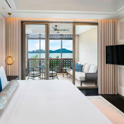 Suite St Regis,1 Katil King Size, Pemandangan Laut Sebahagian Kupon The St. Regis Langkawi