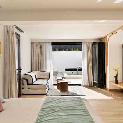 Junior Suite with Inner Courtyard View & Plunge Pool Cresanto Luxury Suites Promo Code