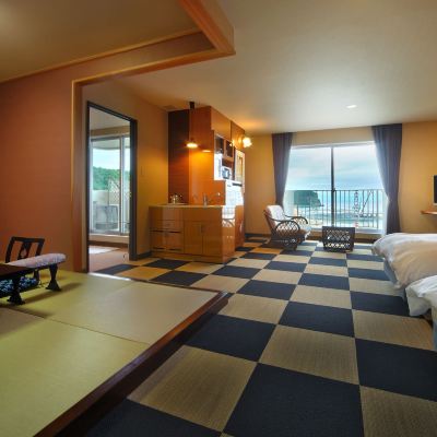 Special Ocean View Semi Western-Style Room With Private Open-Air Bath