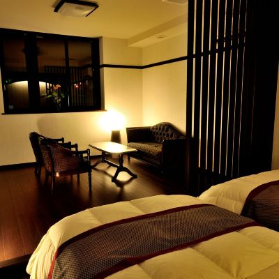 21-Tatami Type [Bus Terminal Side] [Deluxe Suite] [Twin Room] [Non-Smoking] [Mountain View] 草津温泉　お宿　幸泉（ゆきずみ） クーポン
