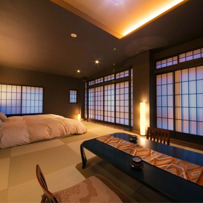 和洋室 土湯温泉　ニュー扇屋　源泉湯庵（8つの湯巡りと郷土料理の宿） クーポン