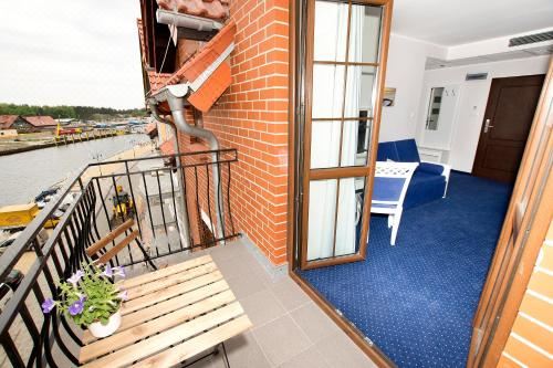 海港景一卧室公寓 - 带阳台