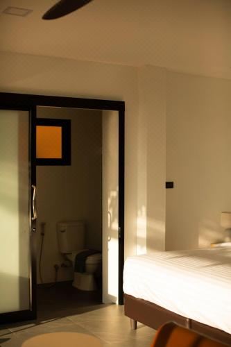 带露台的双人房