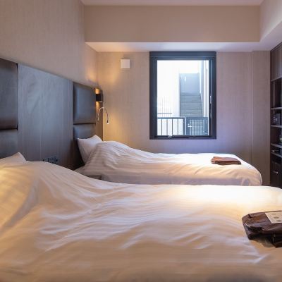 【 21 ㎡／ Bed Width 120 cm 】 Accessible[Twin Room][Non-Smoking]