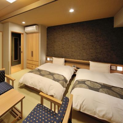 豪華雙床房 富山御宿野乃天然温泉經濟型酒店優惠