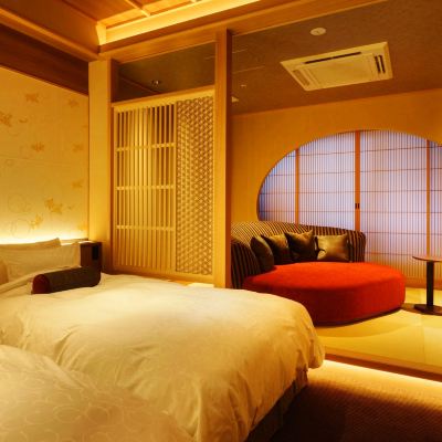 Cタイプモダン和室ツインルーム 禁煙 白玉の湯 泉慶 クーポン