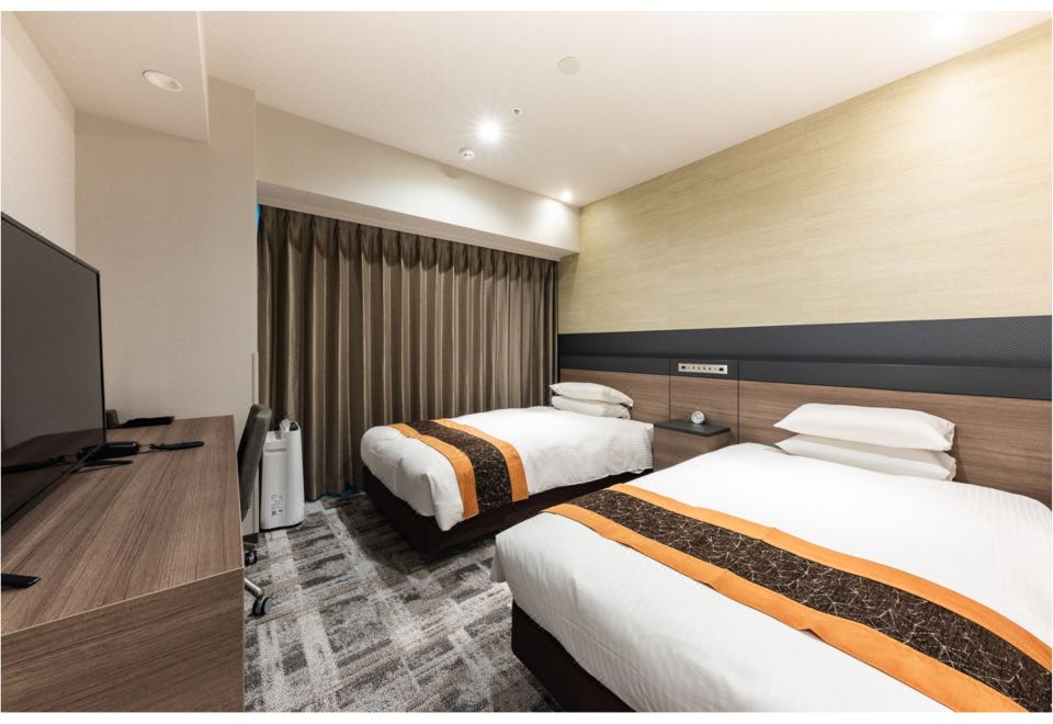 Hotel Kazusaya[All Rooms Are Non-Smoking]Twin (with Shower Booth) [Twin Room][Non-Smoking]